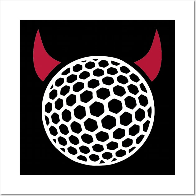 Golf devil Wall Art by Designzz